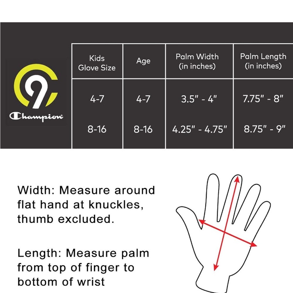 C9 Champion Kids 3M Thinsulate Winter Ski Gloves - Picture 9 of 9